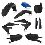Acerbis Full Plastics Kit For Yamaha YZF250 2019-2023, YZF450 2018-2022 - Black Blue