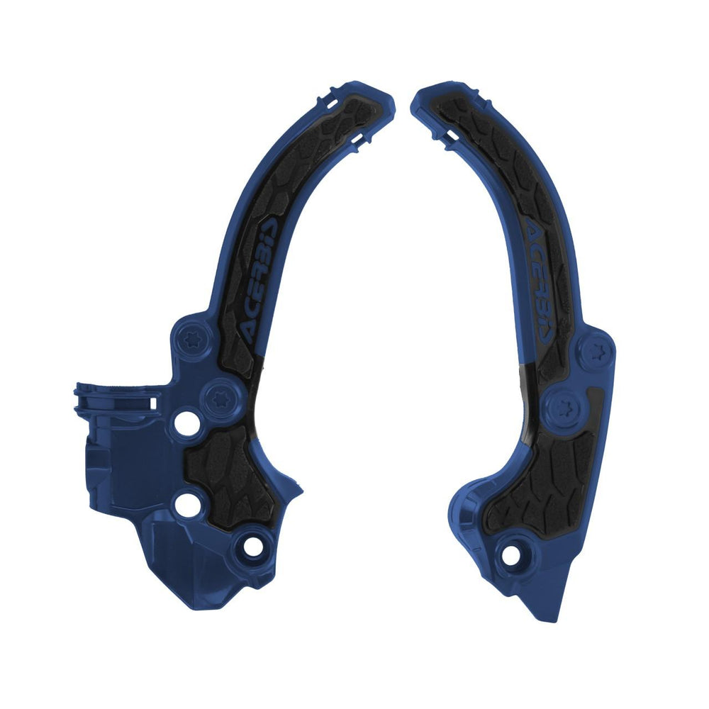 Acerbis X-Grip Frame Guards For KTM SX50 & Husqvarna TC50 & Gas Gas MC50 2024-2025 - Blue Black