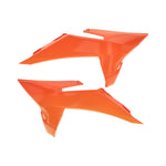 Acerbis Radiator Scoops For KTM SX 125 150 250 & SXF 250 350 450 2025 - Orange