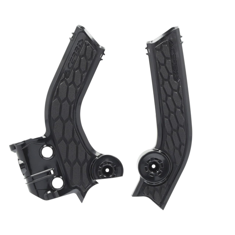Acerbis X-Grip Frame Guards For Kove 450 Rally 2023-2025, 450 Rally Pro 2023-2024 Black