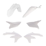 Acerbis Standard Plastics Kit For Yamaha WRF250 2025, WRF450 2024-2025 - White