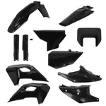Acerbis Full Plastics Kit For Husqvarna FE 250 350 450 501 & TE 125 150 250 300 2024-2025 - Black
