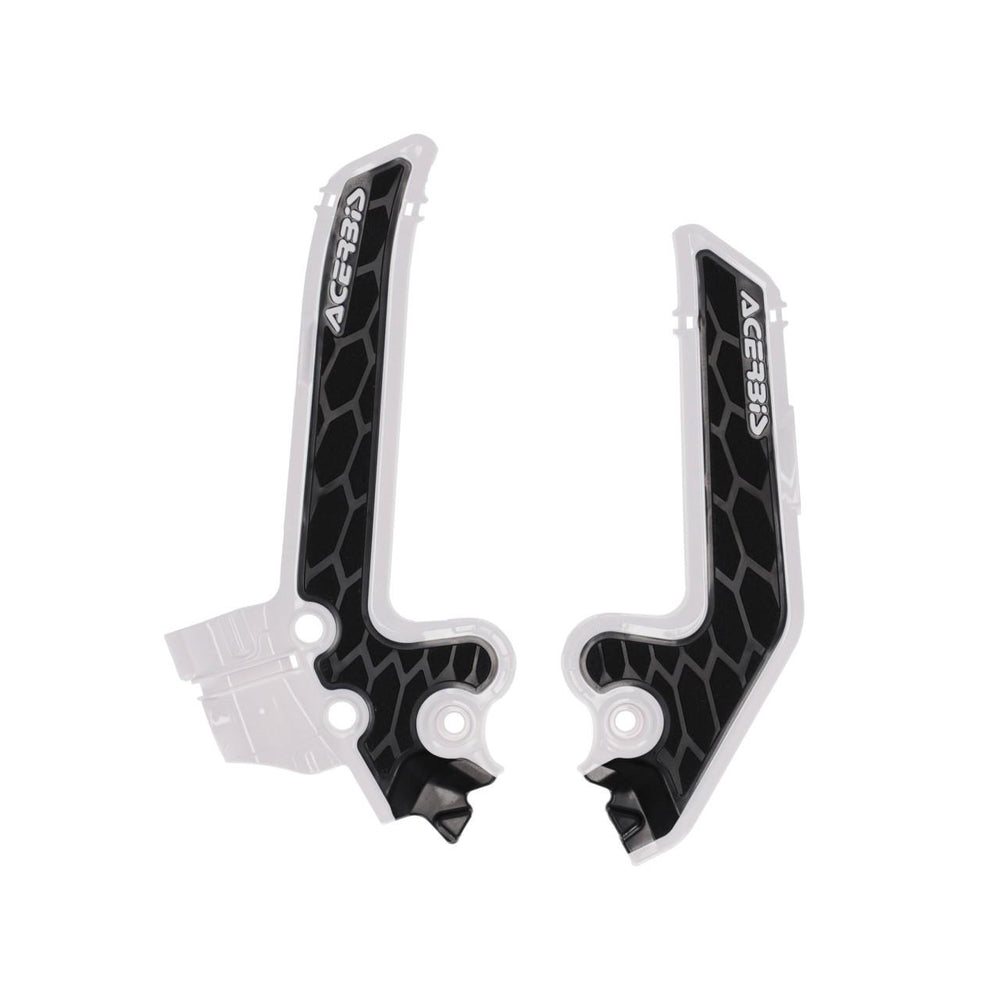 Acerbis X-Grip Frame Guards For Husqvarna TC85 2025 - White Black