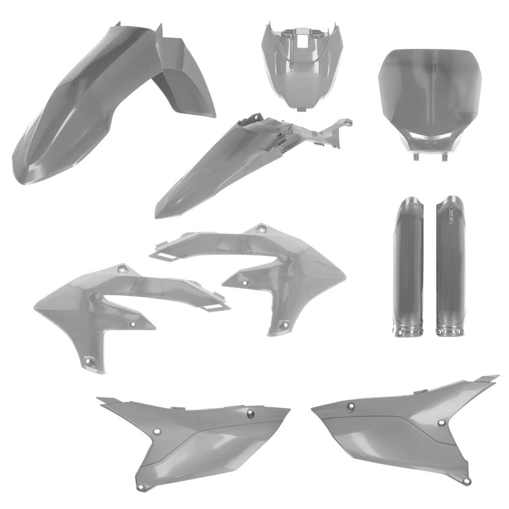 Acerbis Full Plastics Kit For Yamaha YZF250 2024-2025, YZF450 2023-2025 - Grey