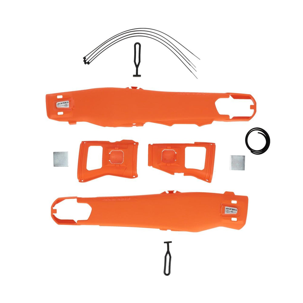 Acerbis Tekmagnet Swing Arm Protectors For KTM SXF 250 350 450 500 2025 - Orange