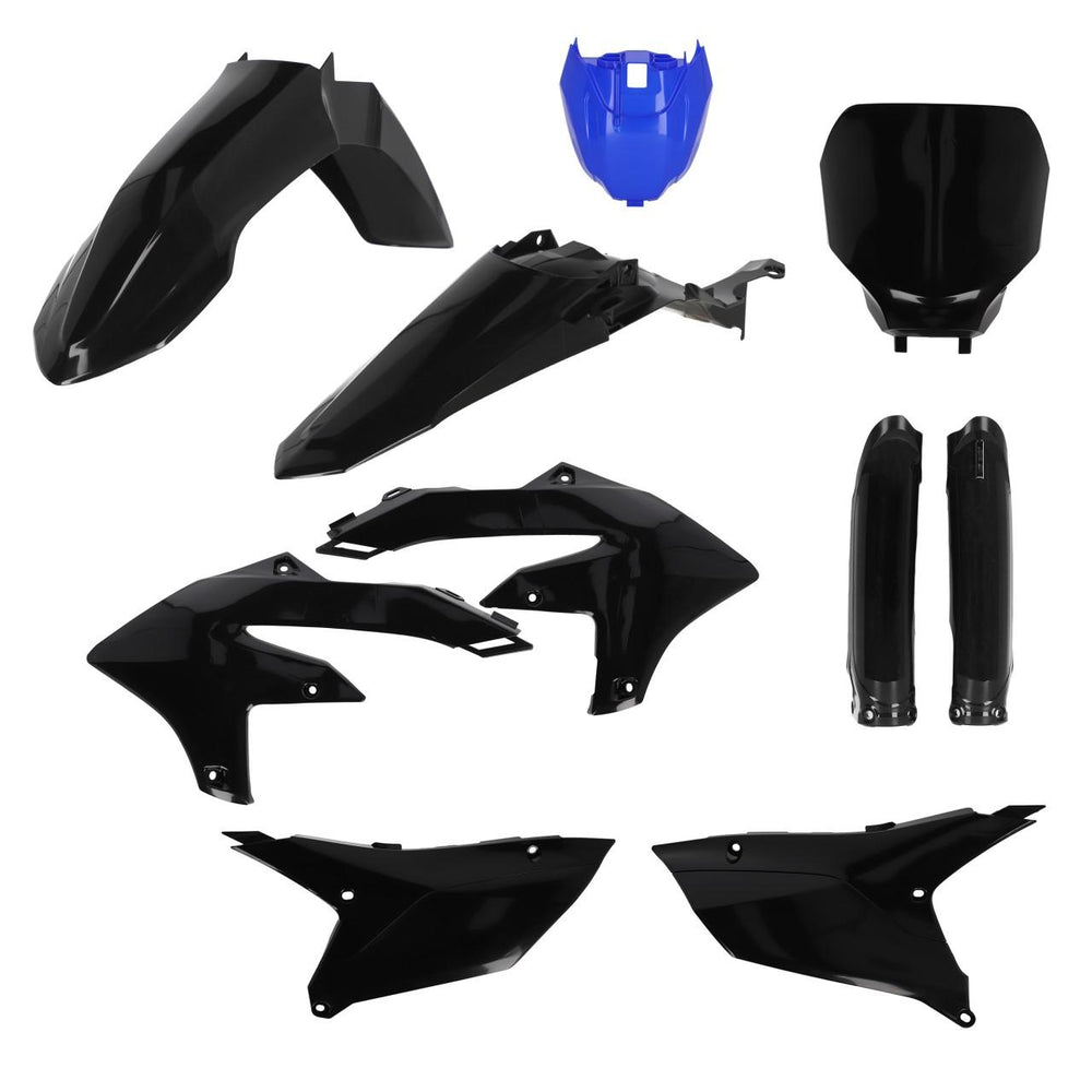 Acerbis Full Plastics Kit For Yamaha YZF250 2024-2025, YZF450 2023-2025 - Black Blue