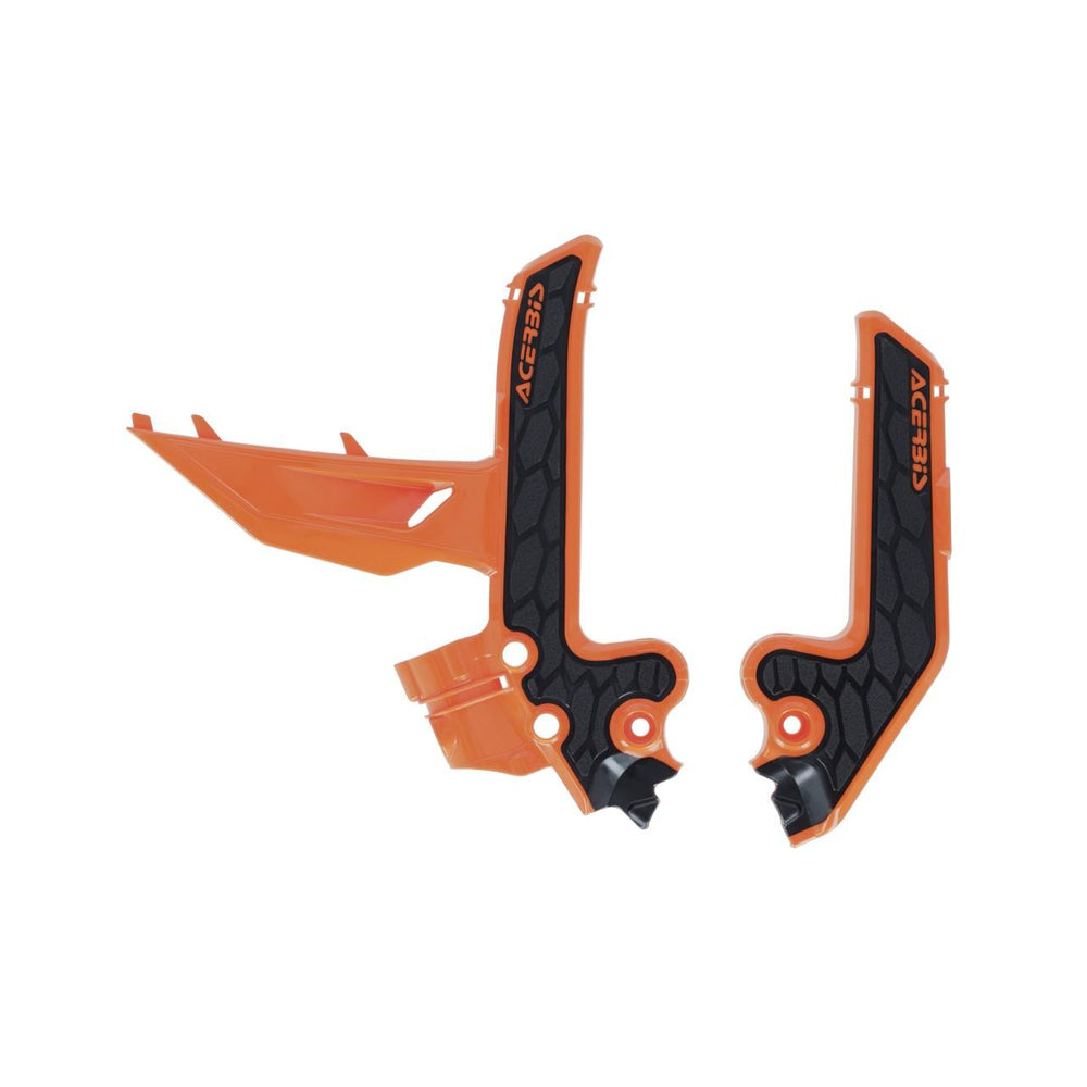 Acerbis X-Grip Frame Protectors For KTM SX85 2025 Orange/Black