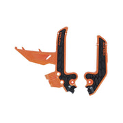 Acerbis X-Grip Frame Protectors For KTM SX85 2025 Orange/Black