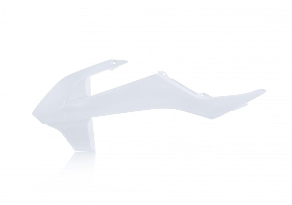 Acerbis Radiator Scoops For KTM SX65 2016-2023 & Gas Gas MC65 2021-2023 - White 2