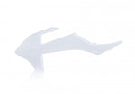 Acerbis Radiator Scoops For KTM SX65 2016-2023 & Gas Gas MC65 2021-2023 - White 2