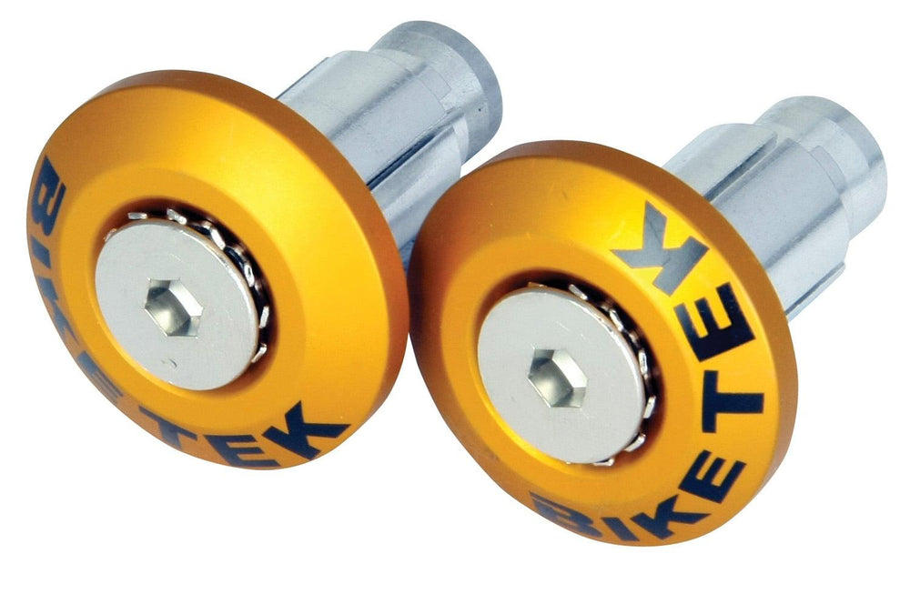 Bike It Flush Fit Gold 13mm & 18mm Bar Ends