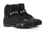 Spada Circuit Race Motorcycle Ankle Boots - Stealth Black