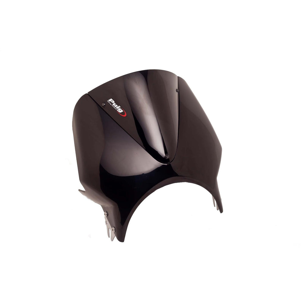 Puig Black Fairing With Vision Screen For Kawasaki Z900 RS 2018-2025 - Black