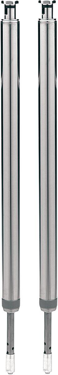 Pro-One Fork Tube Assembly For Harley Davidson FLST 1340 1986-1990 28.25" - Chrome