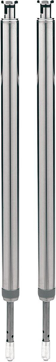 Pro-One Fork Tube Assembly For Harley Davidson FLST 1340 1986-1990 28.25" - Chrome