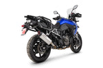 Scorpion Serket Parallel Slip-On Stainless Steel For Suzuki V-Strom 800 DE 2023-2025