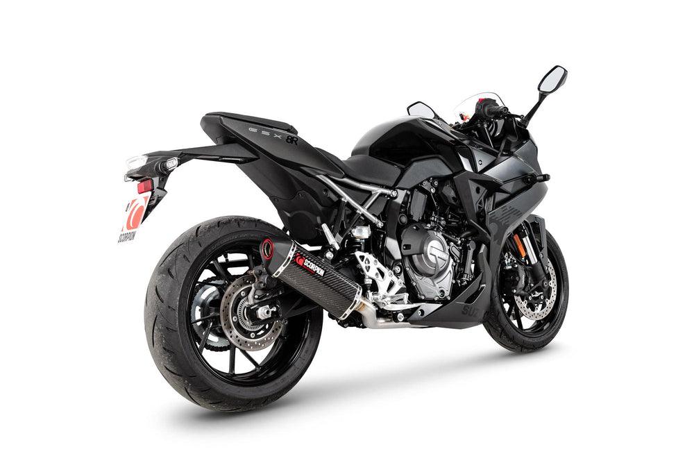 Scorpion Serket Parallel Full System Carbon Fibre For Suzuki GSX-8R 2024-2025