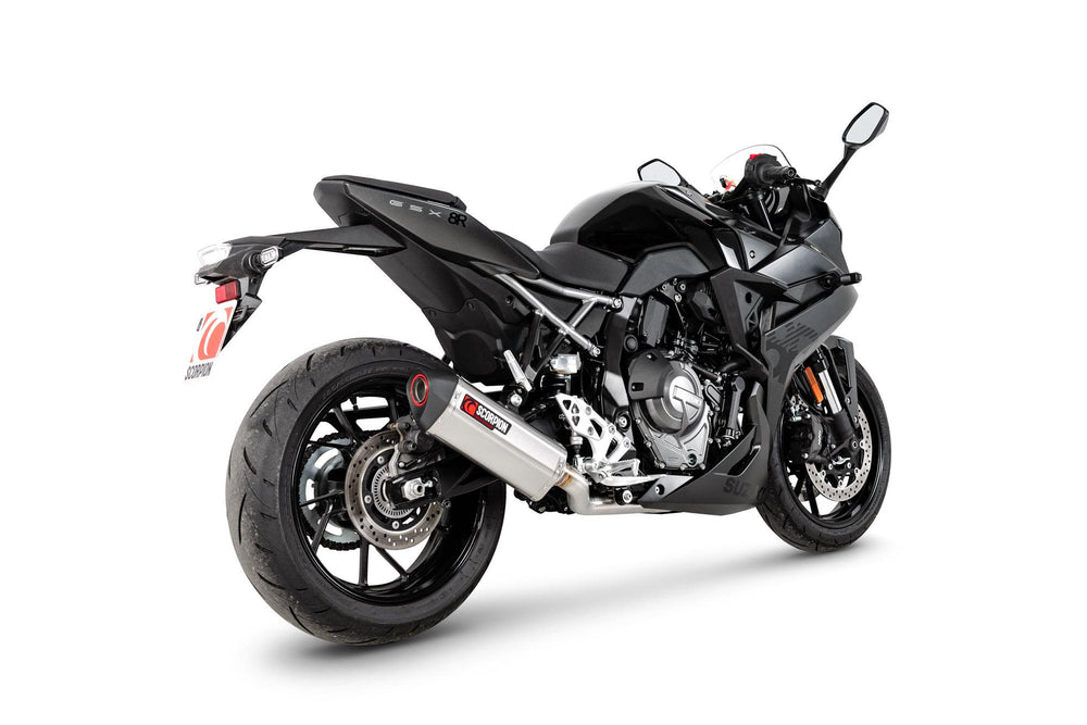 Scorpion Serket Parallel Full System Stainless Steel For Suzuki GSX-8R 2024-2025