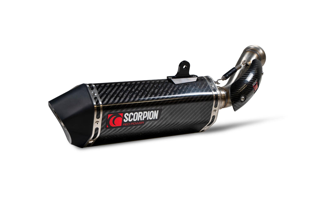 Scorpion Serket Parallel Slip-On Carbon Fibre For KTM 890 Duke 2020-2025
