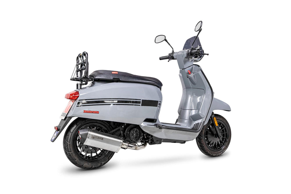 Scorpion Serket Parallel Full System Stainless Steel For Lambretta V125 Special 2021-2025