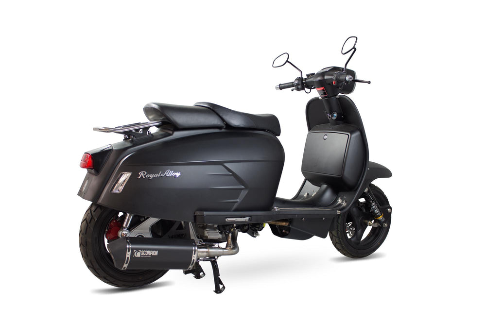 Scorpion Serket Parallel Full System Black Ceramic For Royal Alloy GP200 2017-2018
