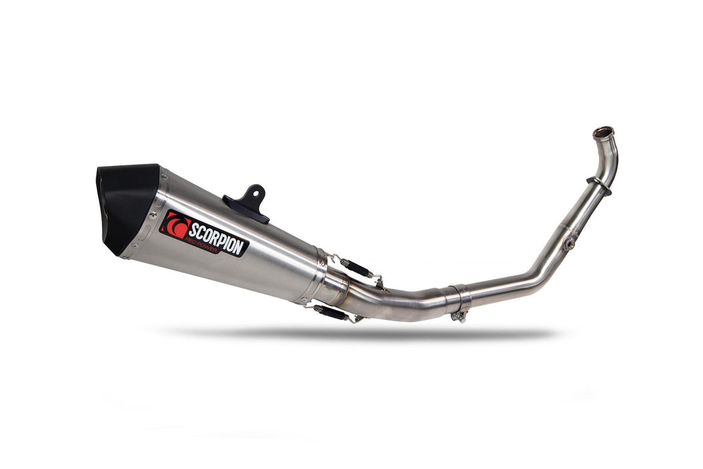 Scorpion Serket Taper Full System Stainless Steel For Yamaha YZF-R125 Euro 5+ 2024-2025