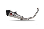 Scorpion Serket Taper Full System Stainless Steel For Yamaha YZF-R125 Euro 5+ 2024-2025