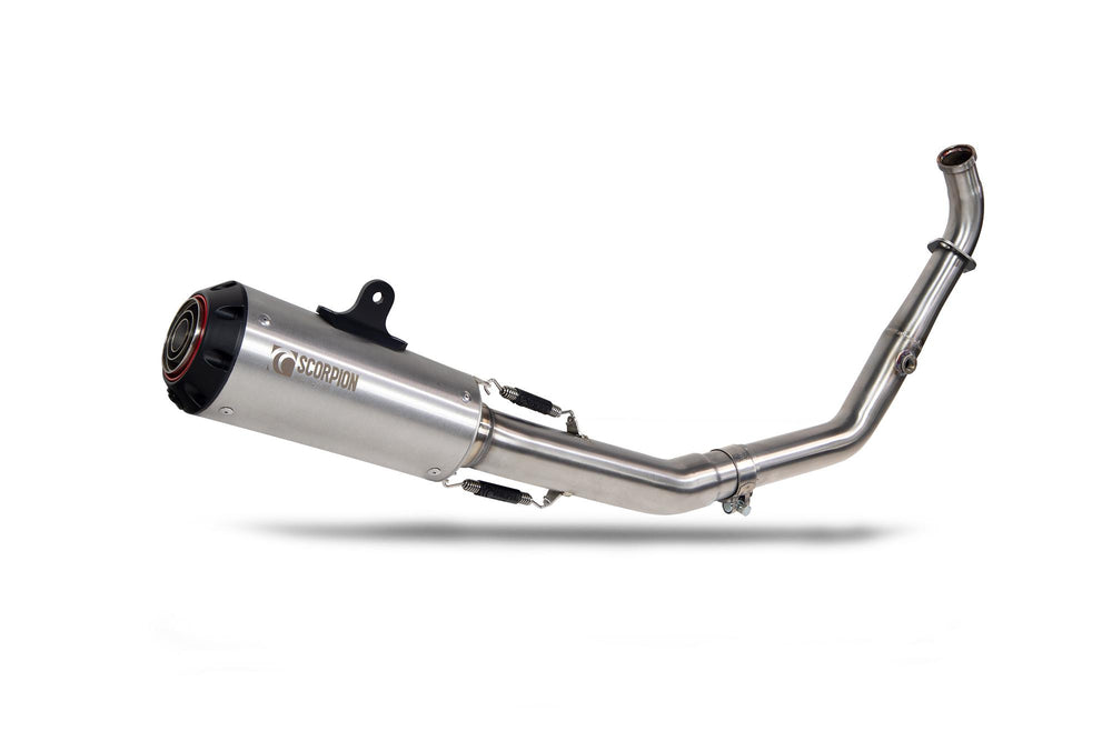 Scorpion Red Power Full System Stainless Steel For Yamaha YZF-R125 Euro 5+ 2024-2025