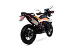 Scorpion Serket Parallel Slip-On Titanium For KTM Adventure 790 2019-2020