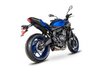 Scorpion Serket Taper Full System Stainless Steel For Yamaha MT-07 Euro 5+ 2024-2025