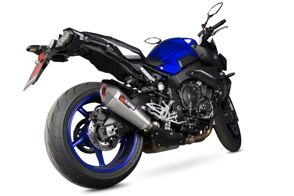 Scorpion Serket Parallel Full System Stainless Steel For Royal Alloy GT125 2017-2021