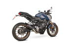 Scorpion Red Power Full System Black Ceramic For Honda CB 125 R Single lambda sensor models only 2021-2024
