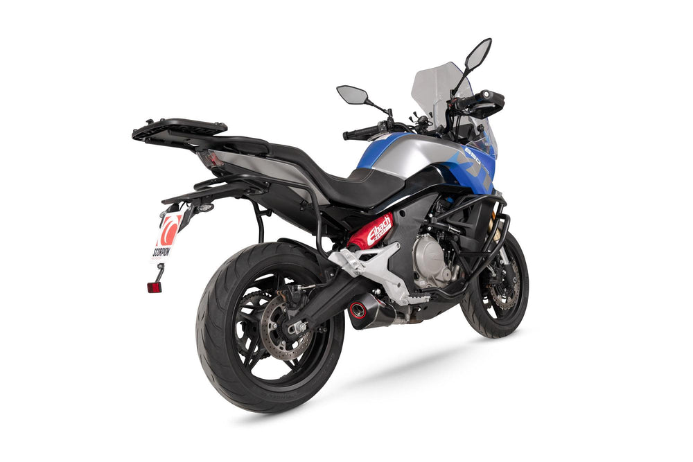 Scorpion Serket Taper Slip-On Carbon Fibre For CFMOTO 650 MT 2022-2025