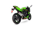 Scorpion Serket Parallel Slip-On Stainless Steel For Kawasaki ZX-4RR 2023-2025