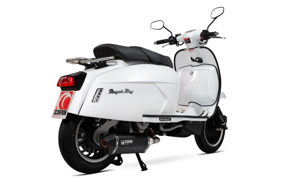 Scorpion Serket Parallel Full System Black Ceramic For Royal Alloy GP300 LC 2019-2024