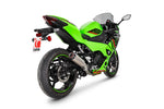 Scorpion Red Power Slip-On Titanium For Kawasaki Ninja 500 2024-2025