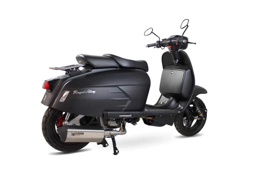 Scorpion Serket Parallel Full System Stainless Steel For Royal Alloy GP200 2017-2018