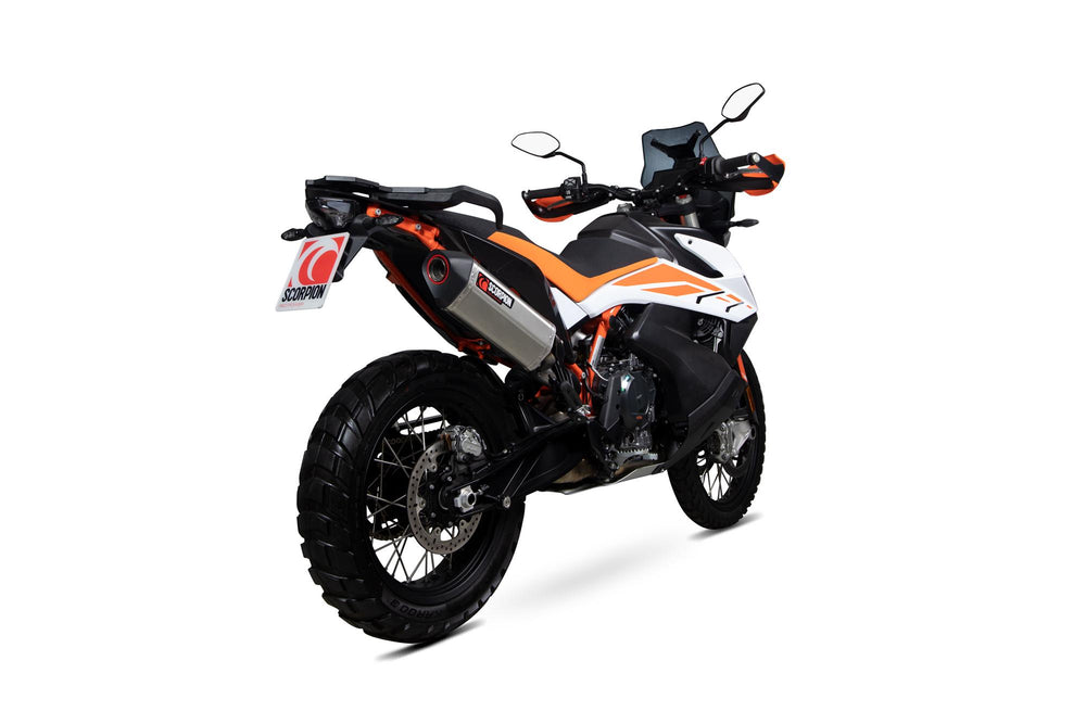 Scorpion Serket Parallel Slip-On Stainless Steel For KTM Adventure 790 2019-2020