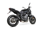 Scorpion Red Power Full System Stainless Steel For Yamaha MT-07 2022-2024