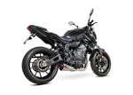 Scorpion Serket Taper Full System Stainless Steel For Yamaha MT-07 2022-2024