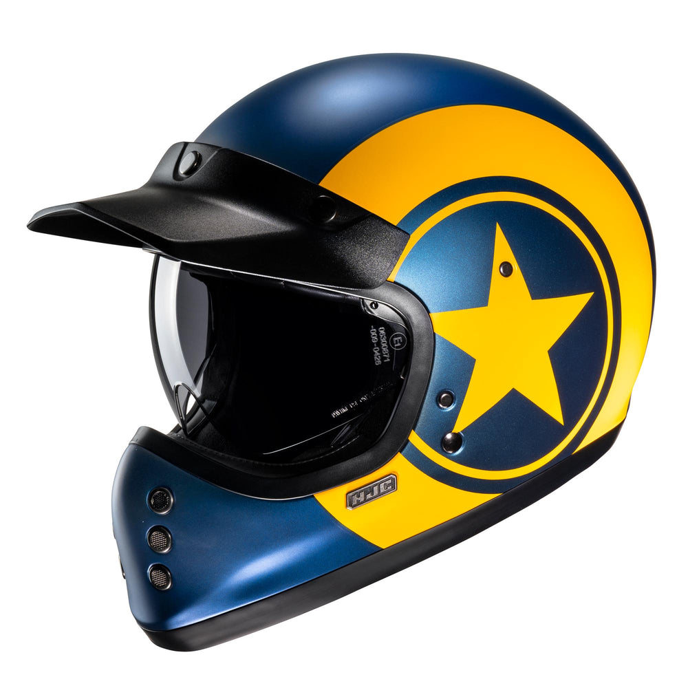 HJC V60 Nyx MC3SF Yellow Helmet