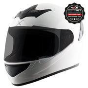 Axor Rage Full Face Helmet - Gloss White