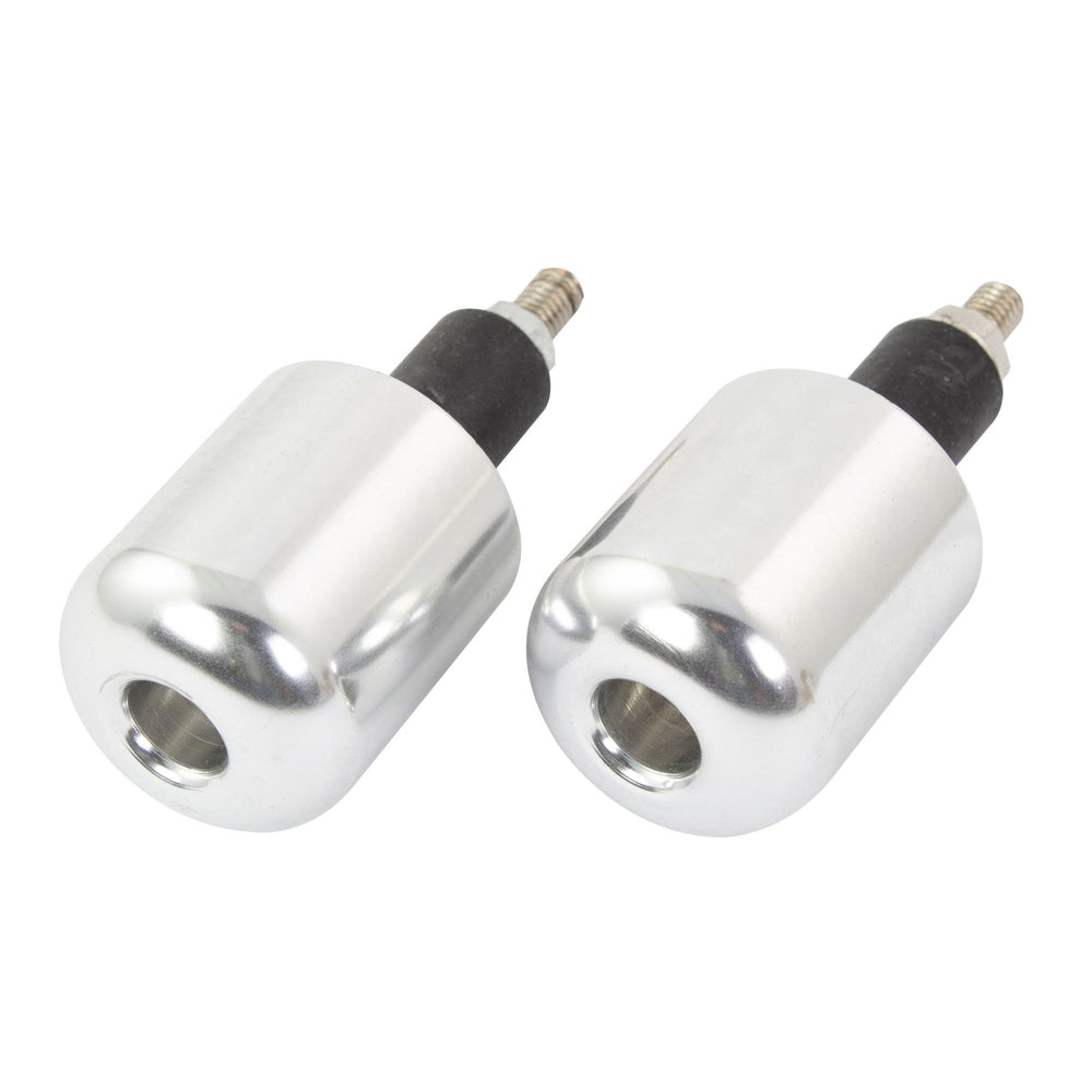 Bike It Bar End Universal 18mm Fitment Chrome
