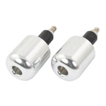 Bike It Bar End Universal 18mm Fitment Chrome