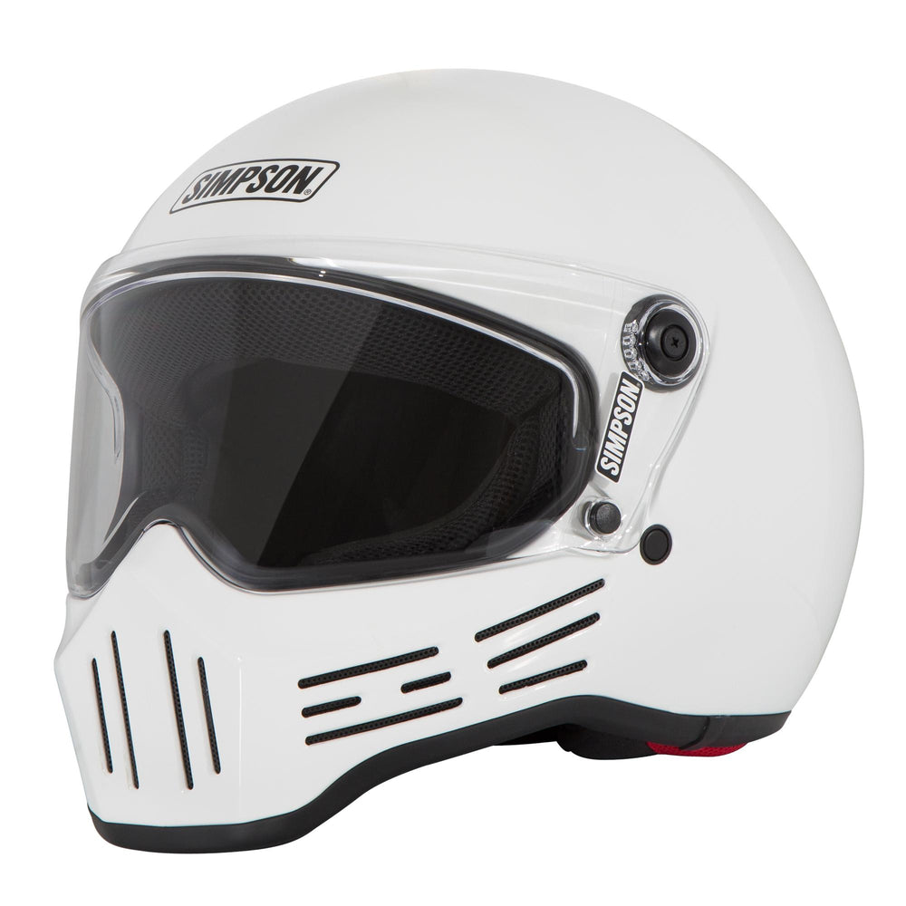 Simpson M30 Solid Motorcycle Helmet White