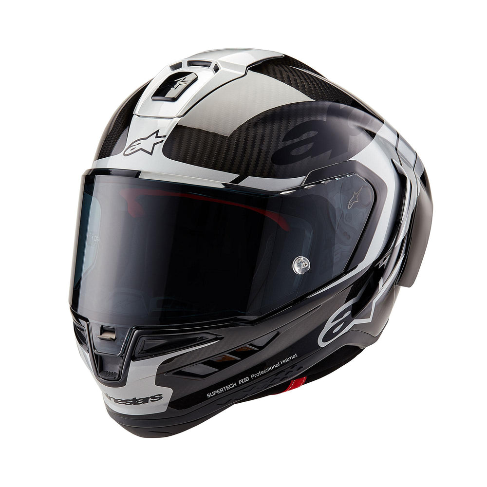 Alpinestars Supertech R10 Element Ece06/Fim Black Carb Silver Black GL