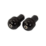 Bike It Black 18mm Round Bar End Weights