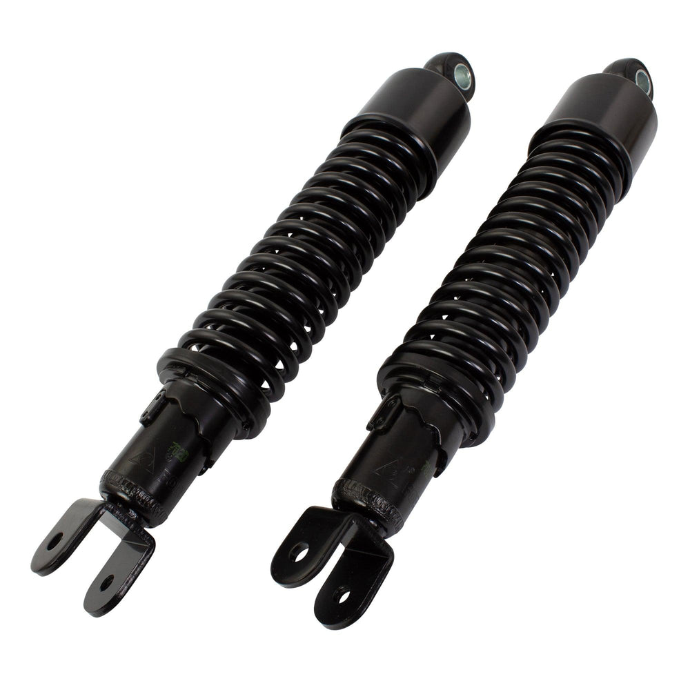 Bike It 320mm Eye To Fork Black Twin Shock Absorbers