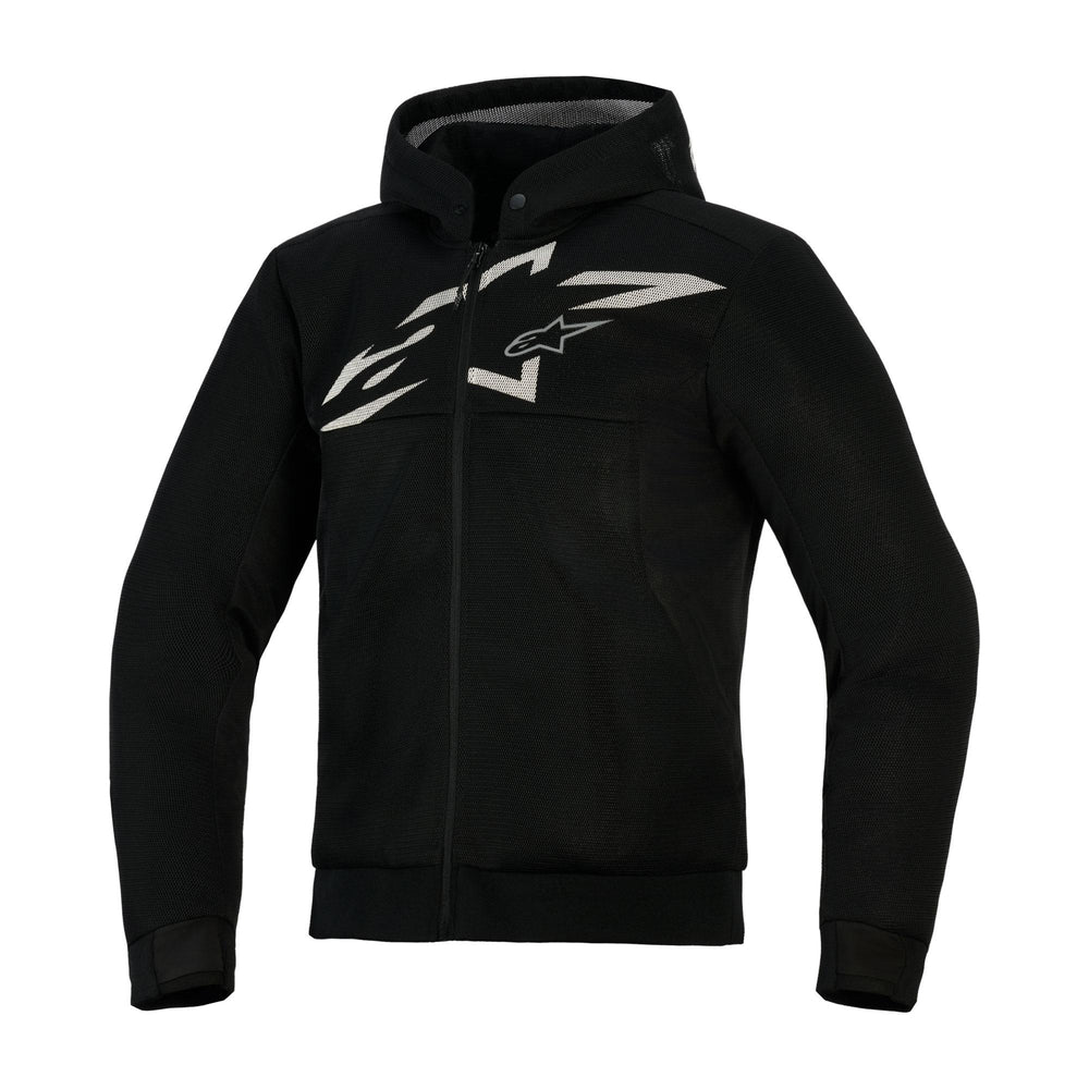 Alpinestars Chrome Superairflow Hoodie Black Dark Grey White