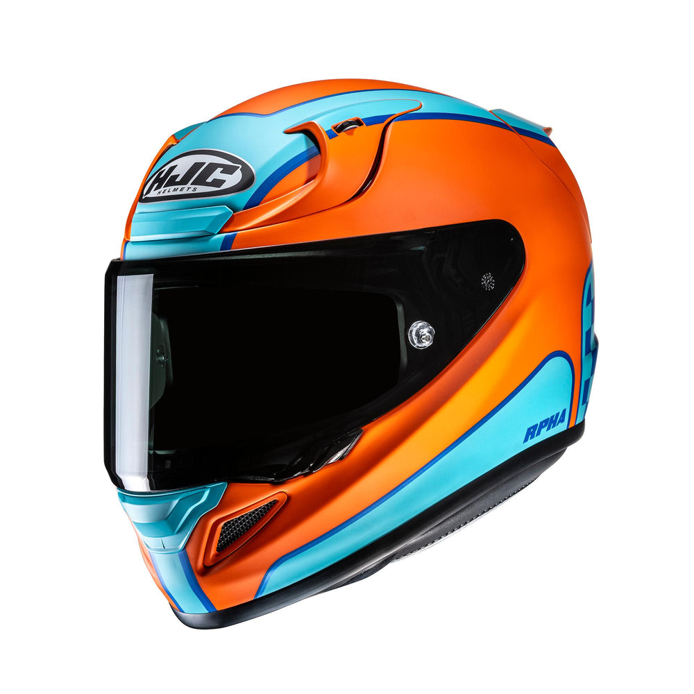 HJC RPHA 12 Respon MC27SF Blue Orange  Motorcycle Helmet